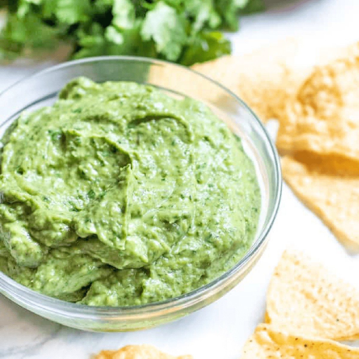 Fresh Spinach Guacamole - Served From Scratch